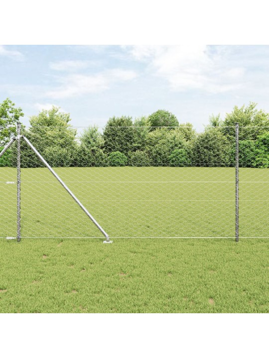 KUUSNURKNE AED 1X50 M ZINGITUD TERAS, AIAPOSTI SPIKIGA 13 TK Ø32 MM 120 CM ZINGITUD TERAS