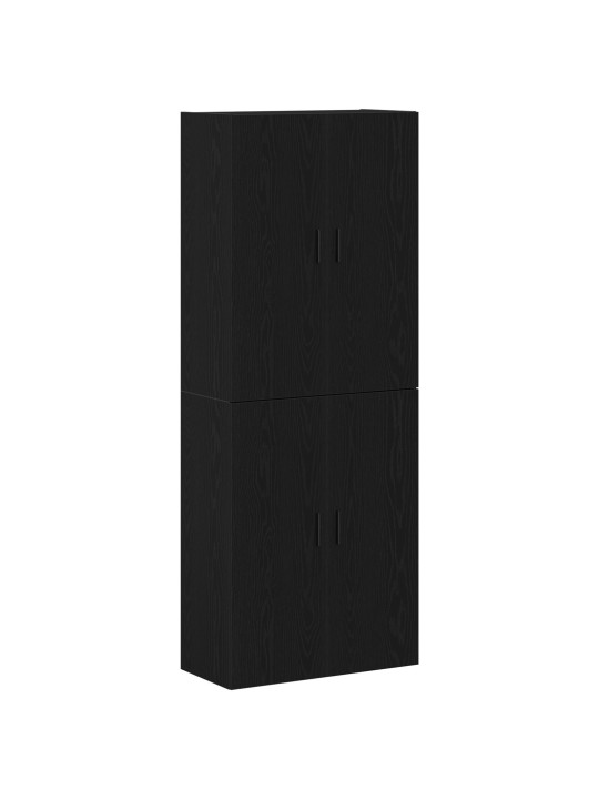 KAPP 2 TK MUST TAMME 69,5X34X180 CM TEHISPUUST