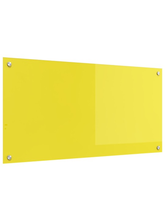 KÖÖGI TAGASEIN KOLLANE 100X50X0,6 CM KARASTATUD KLAAS