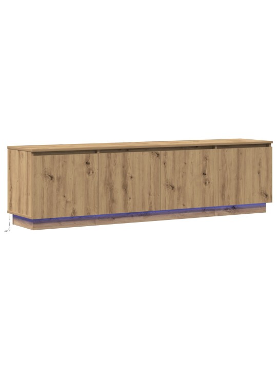 TV KAPP LED KÄSITÖÖLISE TAMMEGA 180X38X49 CM TEHISPUIDUST