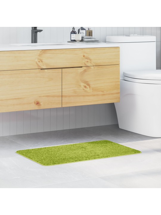VANNITOAVAIP RISTKÜLIKULINE ROHELINE 50X80 CM POLÜPROPÜLEEN LIBISEMISVASTANE