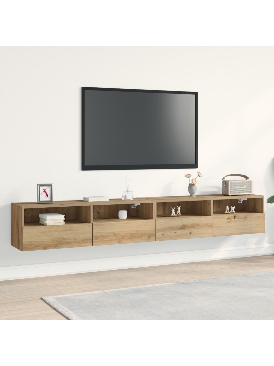 TV SEINA KAPID 2 TK ARTISAN KASK 100X30X30 CM TÖÖDELDUD PUIT