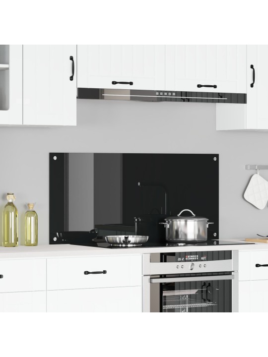 KÖÖGI SPLASHBACK MUST 110X50X0,6 CM TEMPERITUD KLAAS