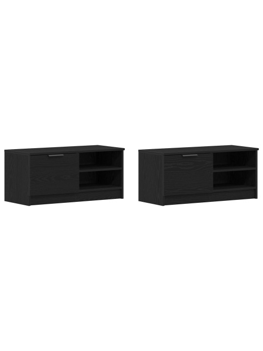 TV KAPP 2 TK MUST TAMME 80X35X36,5 CM TEHISPUIT