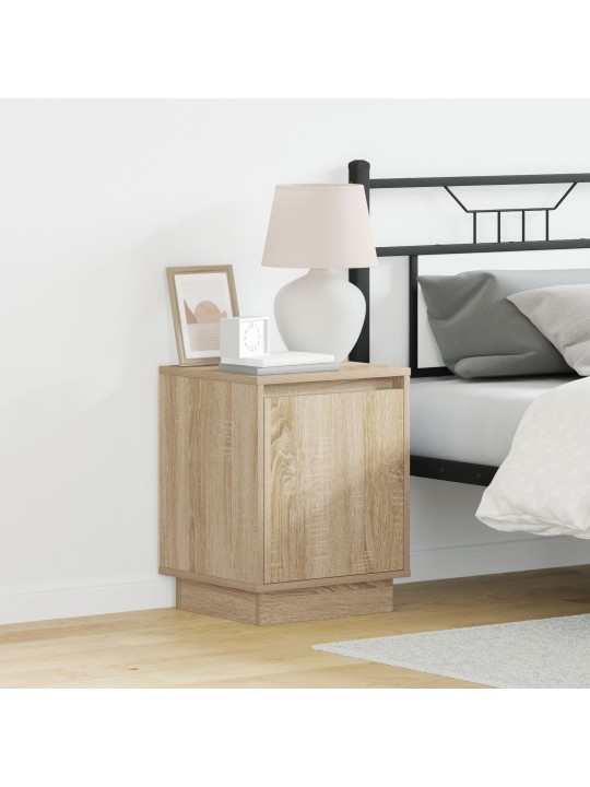 ÖÖKAPP LED VALGUSEGA SONOMA TAMME 39X34,5X50 CM
