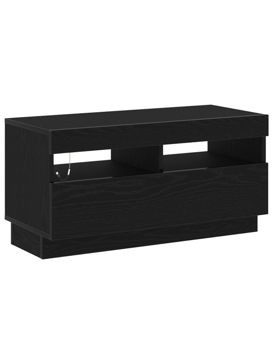 TV KAPP LED-VALGUSTITEGA MUSTAST TAMMEST 100X35X40 CM INSENERIPUIDUST