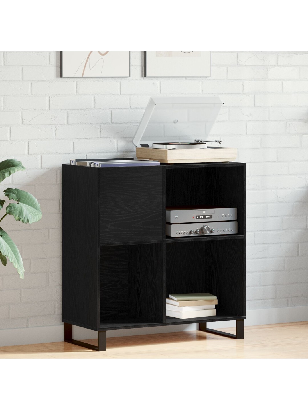 MUST TIIK PLAADIRAAM 84.5X38X90 CM TEHISPUIT