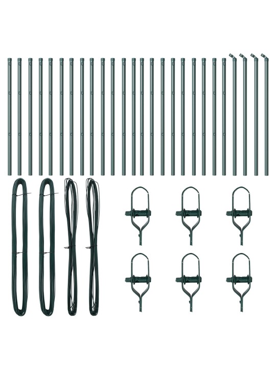 AEDEPOSTID 26 TK ROHELINE Ø32 MM 120 CM GALVANISEERITUD TERAS