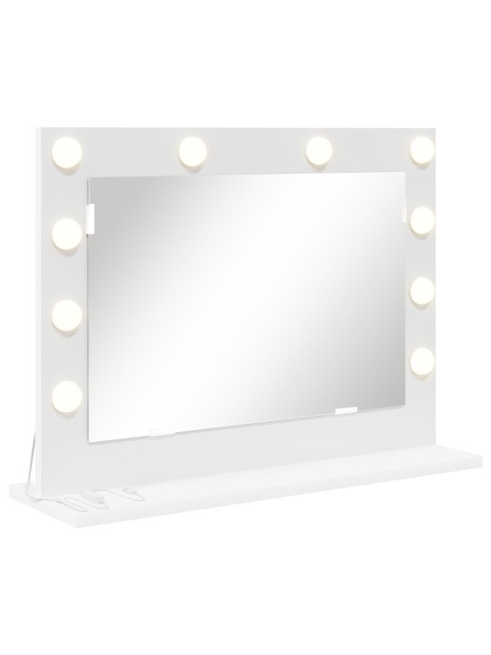 BUDUAAR PEEGEL LED TULEDEGA VALGE 60X45X18 CM