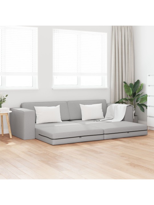 PÕRANDADIIVANVOODI 2-IN-1 PILVEHALL 245X150X60.5 CM KANGAS