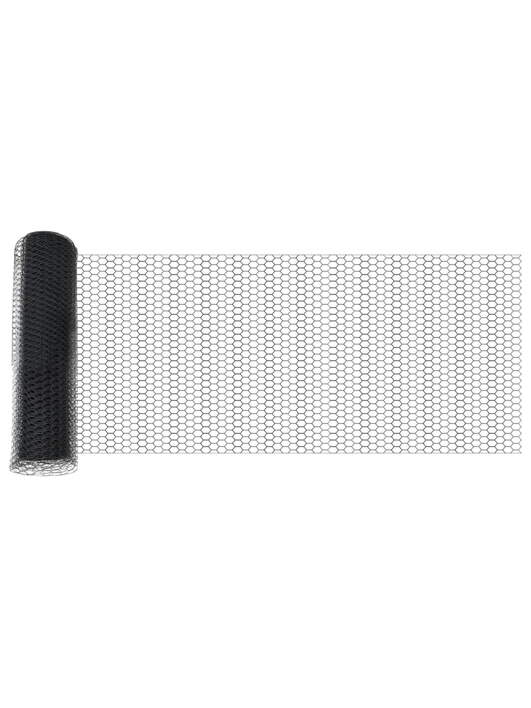 KUUSNURKNE AED HALL 0.5X100 M TERAS, AIAPOSTID KONKSUGA 13 TK Ø32 MM 80 CM GALVANISEERITUD TERAS