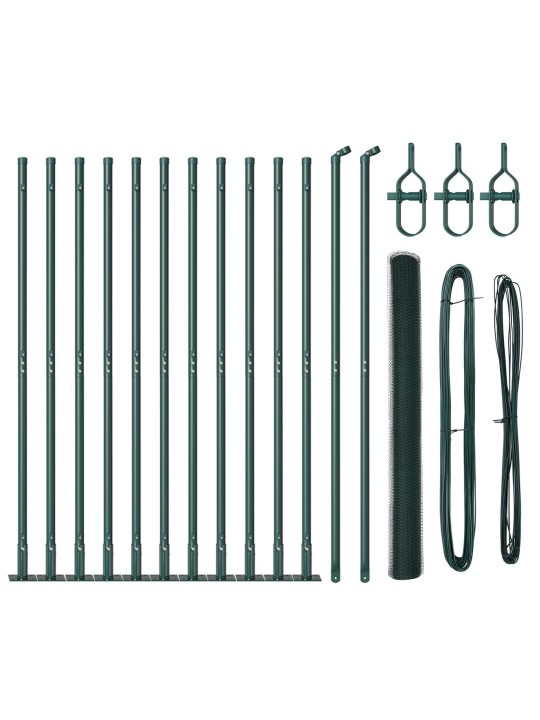 AEDIKUTE KOMPLEKT 2 TK ROHELINE TERAS, PVC 25 X 1.5 M