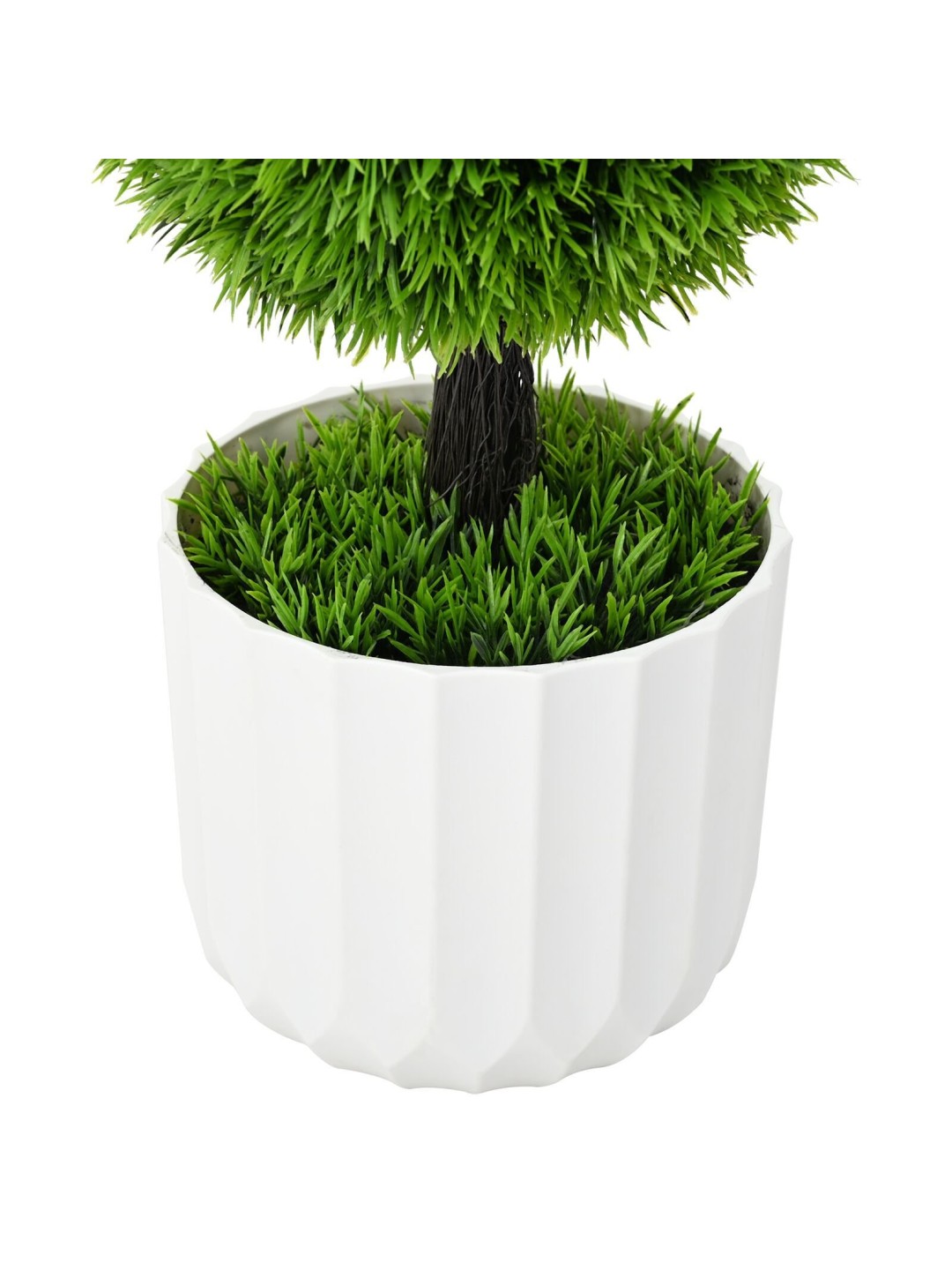 KUNSTLIK TAIM TOPIARY PINE POTIGA 24X90 CM ROHELINE