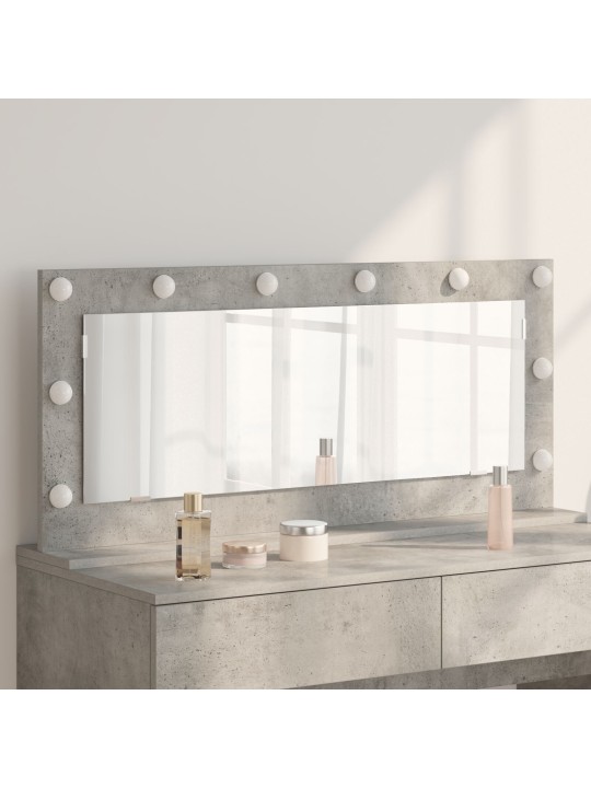 VANITY MIRROR WITH LED LIGHTS BETOONHALL 100X45X18 CM
