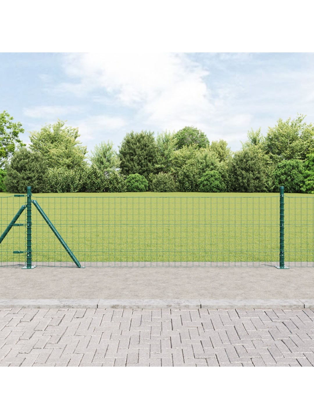 AEDAPOSTID ALUSPLAATIDEGA 52 TK Ø32MM 70CM GALVANISEERITUD TERAS