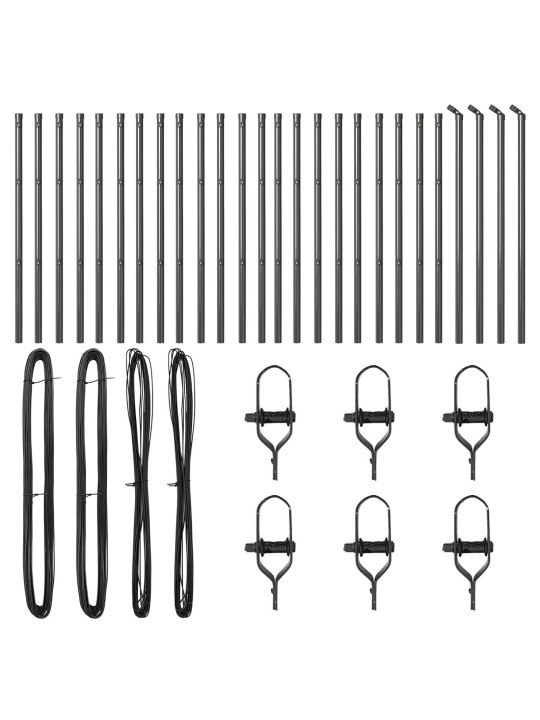 AEDAPOSTID 26 TK HALL Ø32 MM 100 CM GALVANISEERITUD TERAS