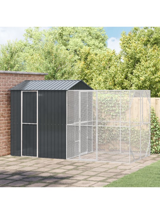 LINDUDE PUURI KOOS LAIENDUSEGA ANTHRACITE 210X421X247 CM TERAS