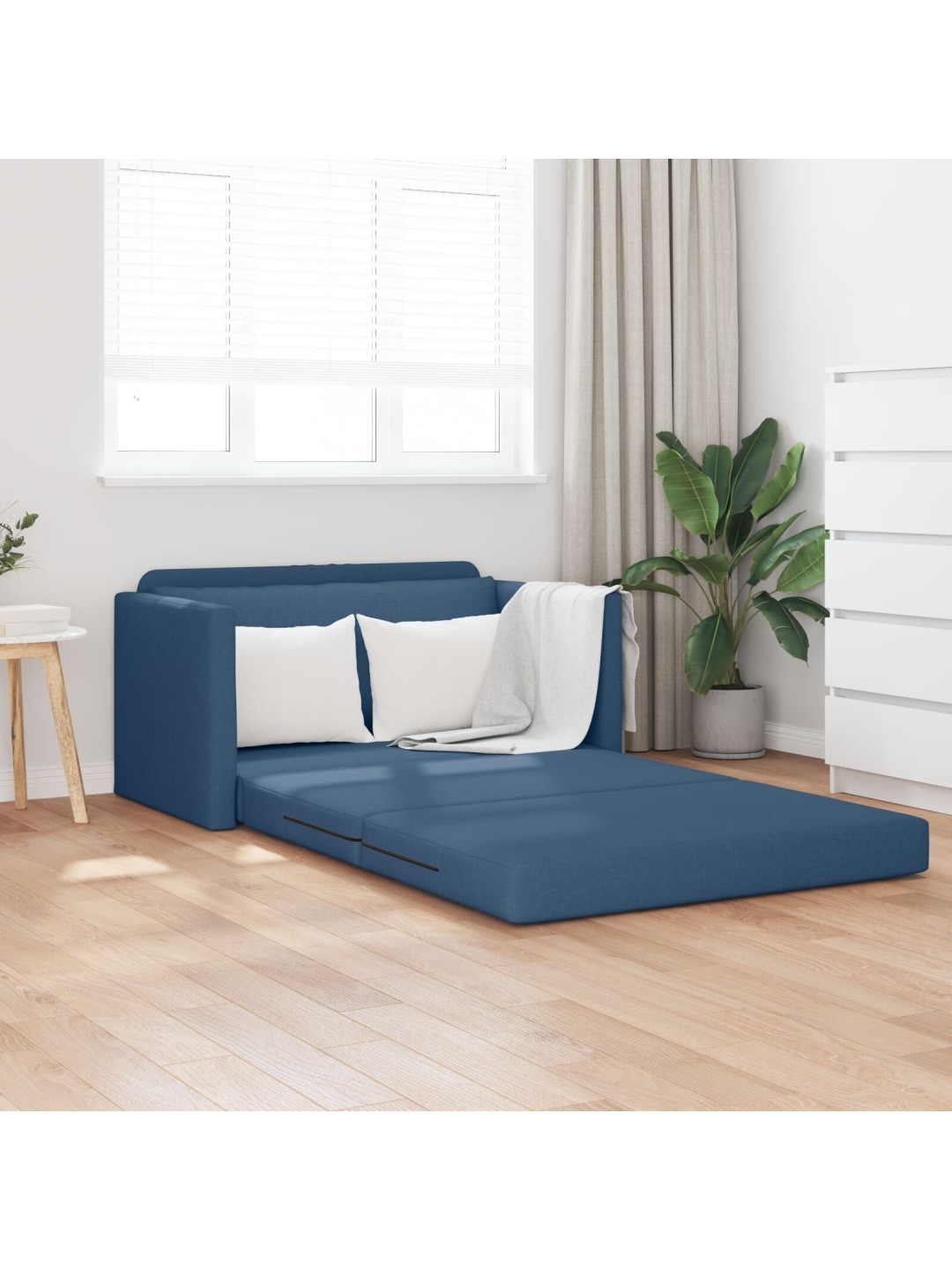 PÕRANDADIIVAN 2-IN-1 SININE 124X71X78 CM KANGAS