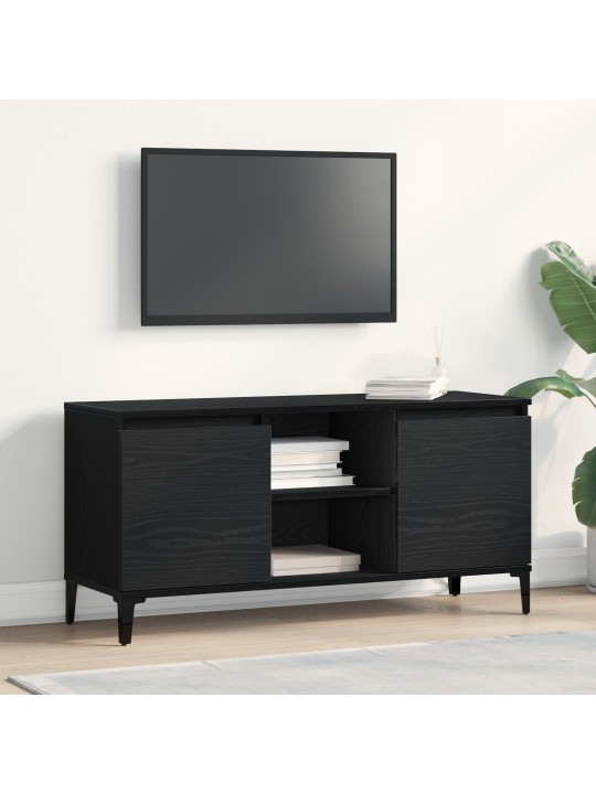 TV KAPP MUST TAMME 102X35X50 CM TÖÖDELDUD PUNNIK