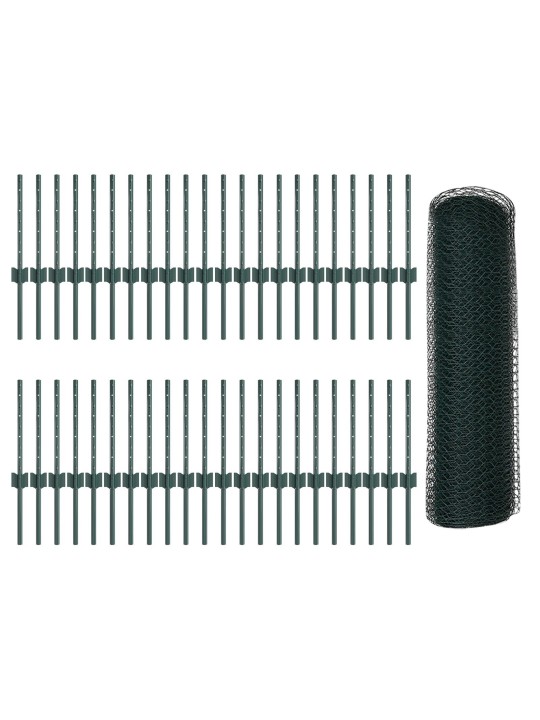AIA POSTID 11 TK U-CHANNEL ROHELINE 40 CM TERAS, KEENIAS AED ROHELINE 0,4X100 M TERAS