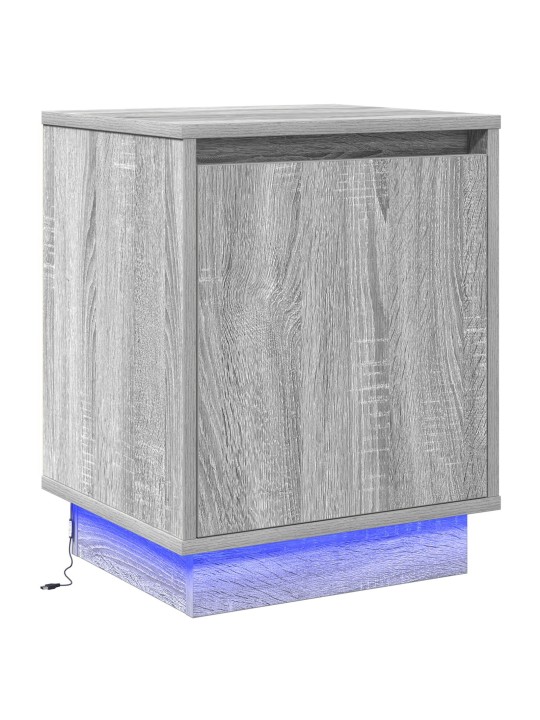 ÖÖKAPP LED-VALGUSEGA HALL SONOMA 39X34,5X50 CM