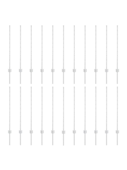 AIAPOSTID 44 TK U-KANAL HÕBEDANE 140 CM TERAS