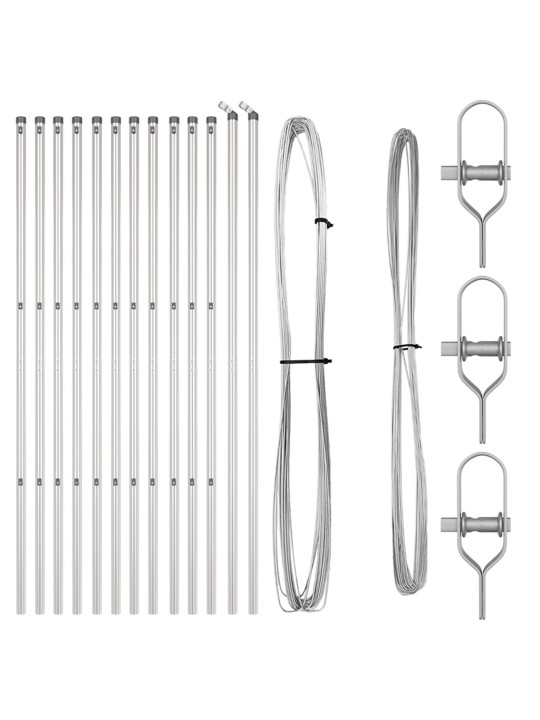 AEDAPOSTID 13 TK Ø32 MM 190 CM GALVANISEERITUD TERAS