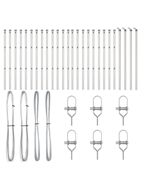 AIAPOSTID 26 TK Ø32 MM 80 CM GALVANISEERITUD TERAS