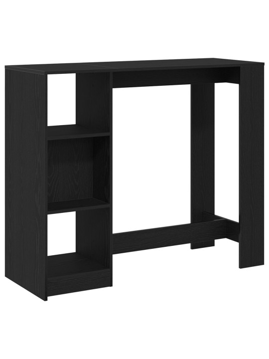 BAARILAUD WITH SHELF MUST KASK 102,5X46X103,5 CM INSENERITUD PUIT