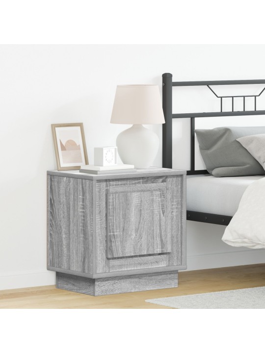 ÖÖKAPP LED-VALGUSTITEGA HALL SONOMA 44X34,5X45 CM