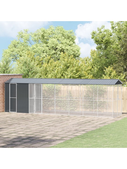 LINDUDE PUURISÜSTEEM LAIENDUSEGA ANTHRACITE 210X838X247 CM TERAS