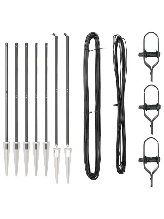 AEDEPOSTID SPIKE'IGA 7 TK Ø32 MM 180 CM TSINKTERASED