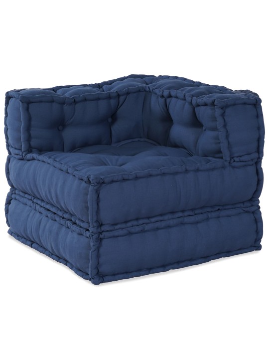 Moodulpuffid 2 tk indigo kangast