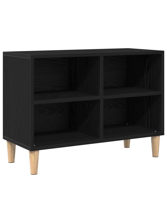 MUST TAMM TV KAPP - 69.5X30X50 CM, VALMISTATUD TEHISPUUST