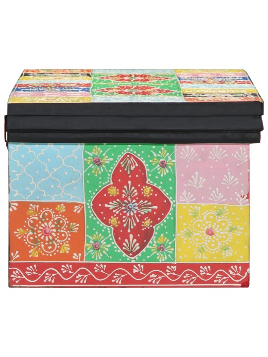 TV KAPP SEINALE MITMEVÄRVILINE 80X30X22 CM TÖÖDELDUD PUIT