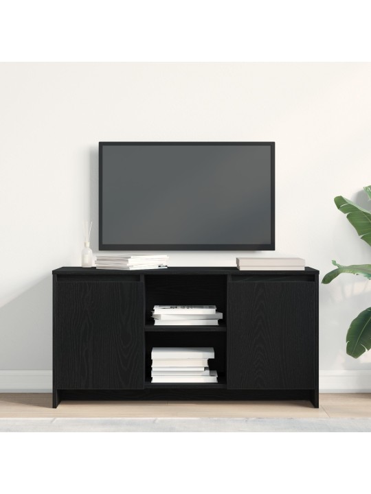 TV KAPP, MUST TAMM, 102X37,5X52,5 CM, TEHISPUIT