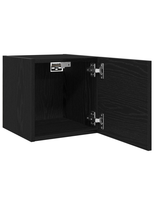 TV KAPID SEINAKINNITUSEGA 2 TK MUST TAMME 30,5X30X30 CM