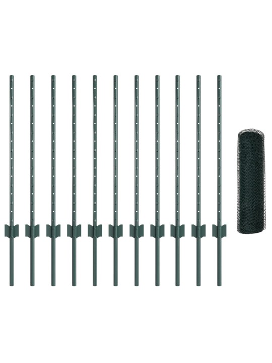 AIA POSTID 11 TK U-KANAL ROHELINE 80 CM TERAS, KUUSNURKNE AED ROHELINE 0,8X25 M TERAS