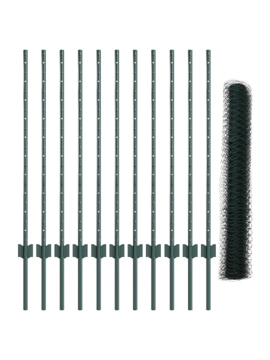 AEDADE KOMPLEKT 2 TK ROHELINE METALL 25 X 1 M KESTEV