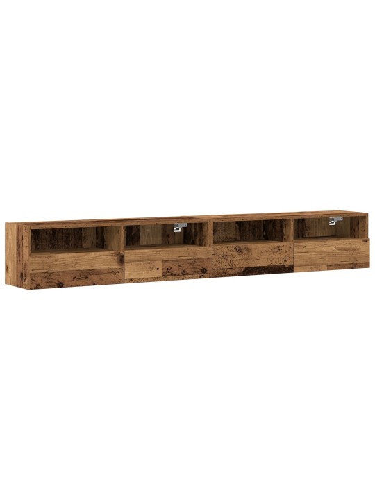 TV SEINALAUDADE KOMPLEKT 2 TK VANA PUIT 100X30X30 CM TEHISPUIT