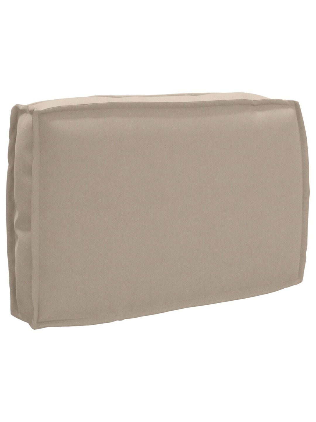 2-osaline kaubakasti patjade komplekt taupe oxford kangast
