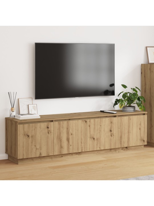 TV KAPP LED KÄSITÖÖLISE TAMMEGA 180X38X49 CM TEHISPUIDUST
