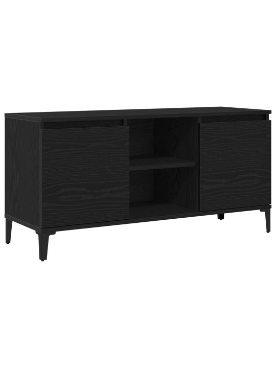 TV KAPP MUST TAMME 102X35X50 CM TÖÖDELDUD PUNNIK
