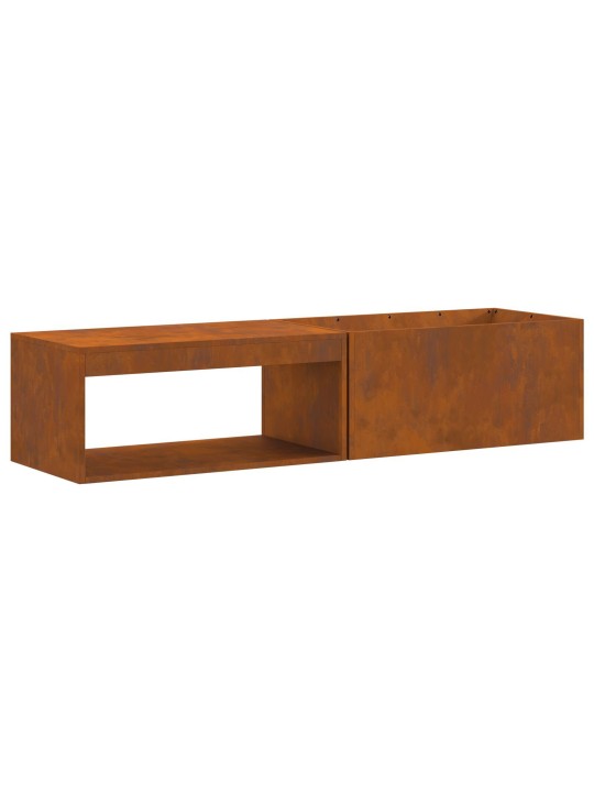 PÕHJAKAMIN LOGIDE HOIDMISEGA 160X45X35 CM ILMASTIKUKINDEL TERAS
