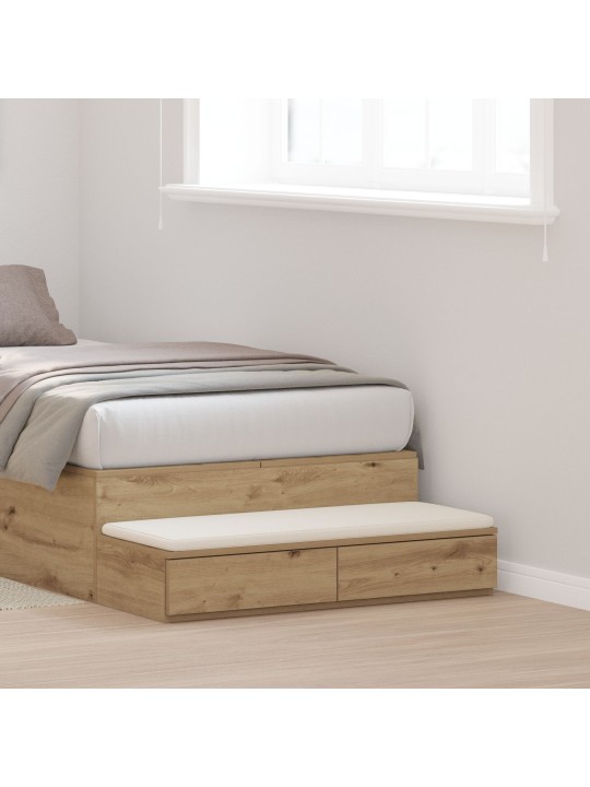 VOODI SAHTLID ARTISAN OAK 90X36,5X16,5 CM TEHISPUIT