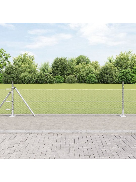 KUUSNURKNE TARA 0.5X100 M KUUMTÖÖDELDUD TERAS, TARA POSTID ALUSPLAATIDEGA 13 TK Ø32MM 70CM KUUMTÖÖDELDUD TERAS