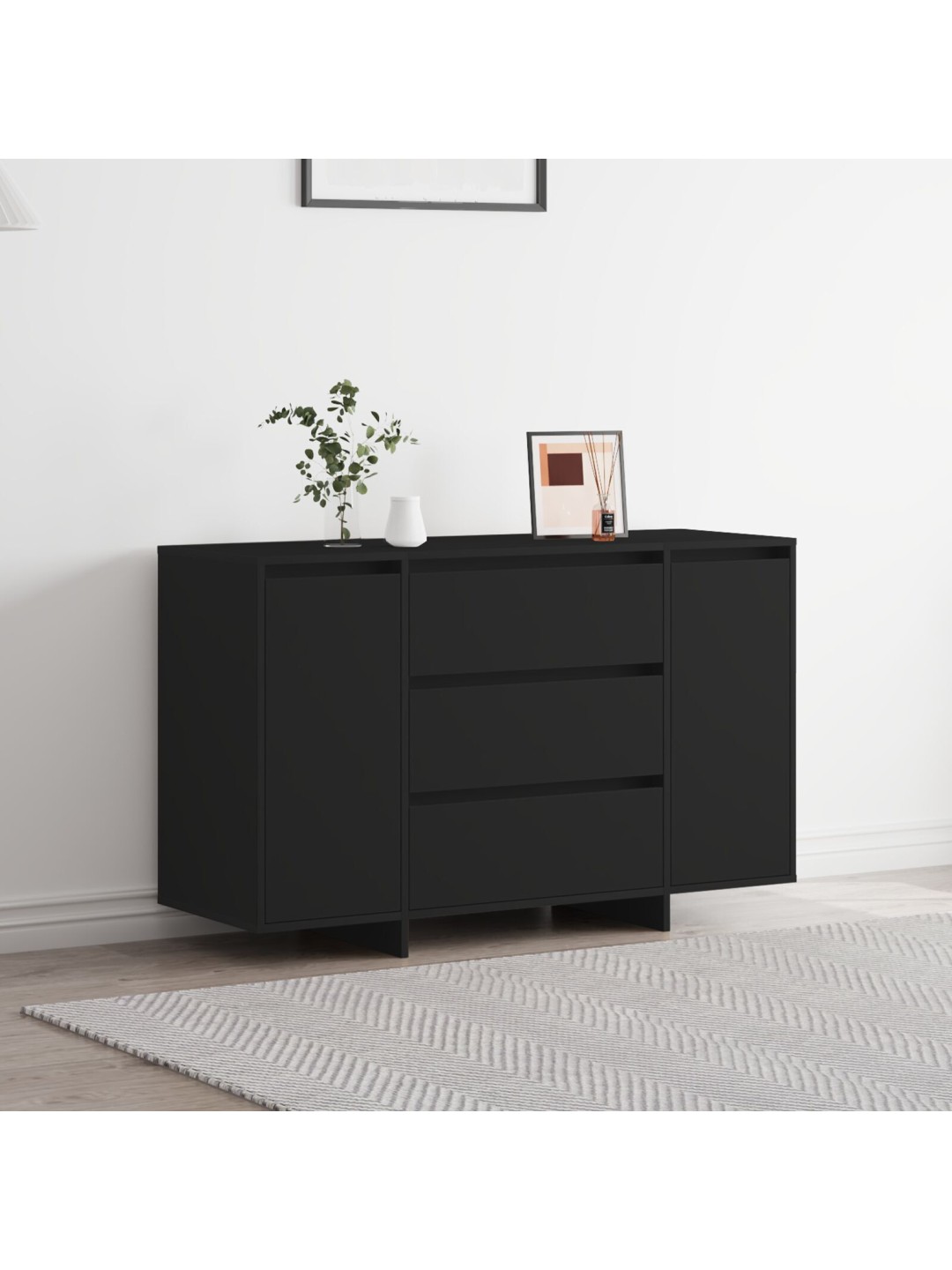KAPP MUST 120X41X75 CM TEHISPUIT
