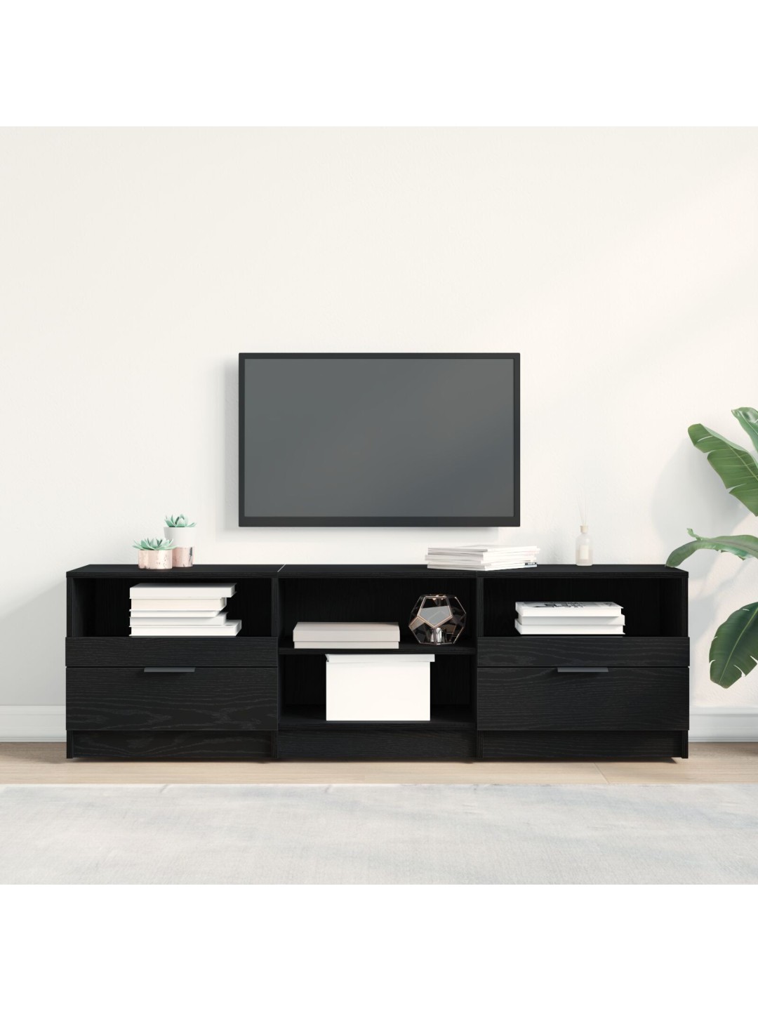 TV KABINET MUST TAMME 150X33,5X45 CM TEHISPUIT