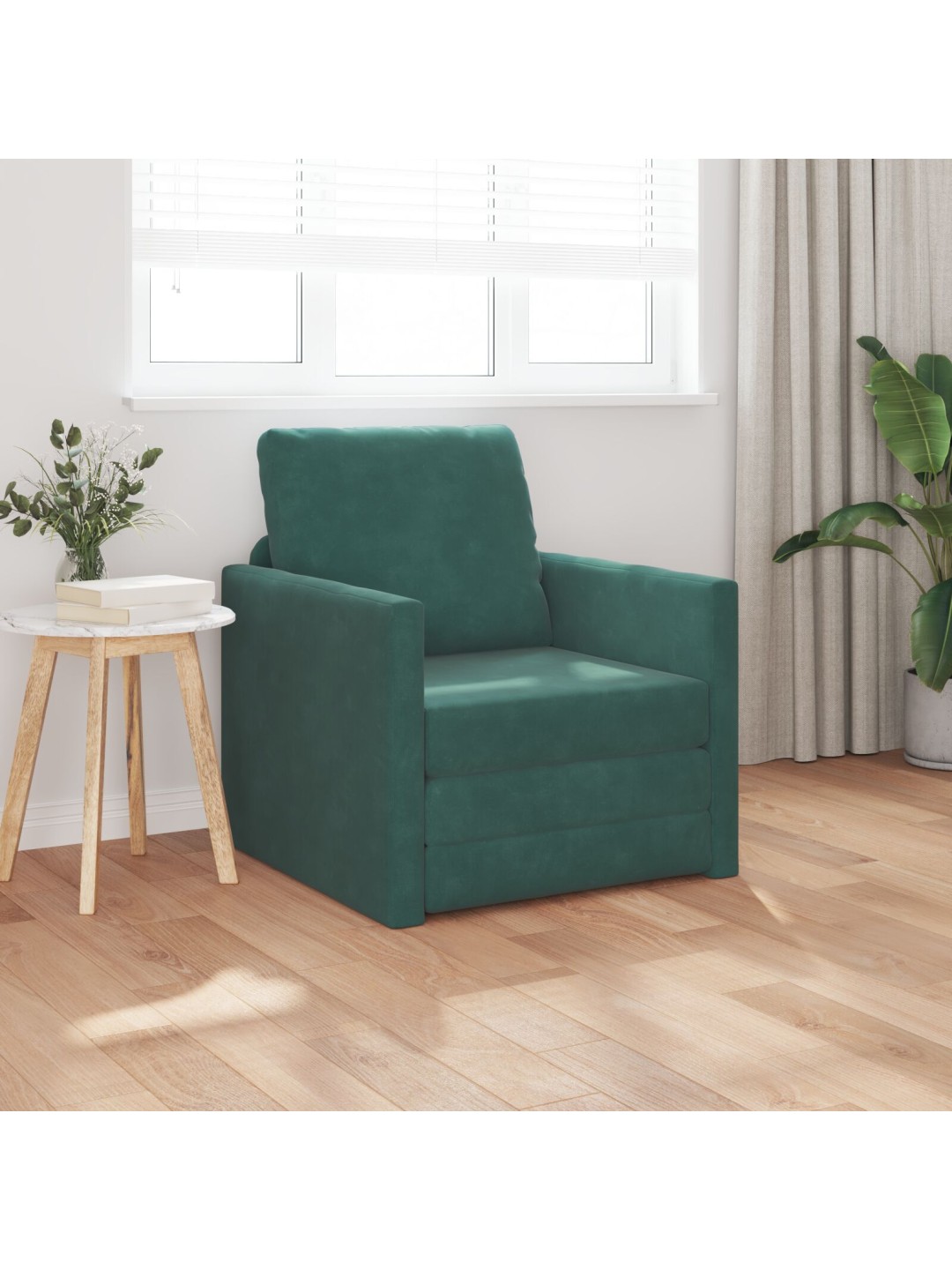 PÕRANDADIIVAN 2-IN-1 TUME ROHELINE 74X77X81 CM SAMET