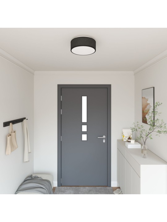 LAELAMP MUST Ø 30 CM KANGAS E27